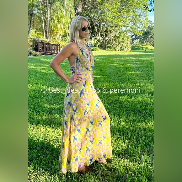 ZARA NWT WOMAN PRINTED BEADED DRESS MULTICOLORED | (S,M,) - Picture 2 of 12